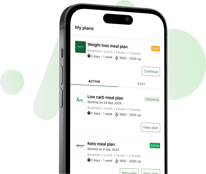 meal plans app